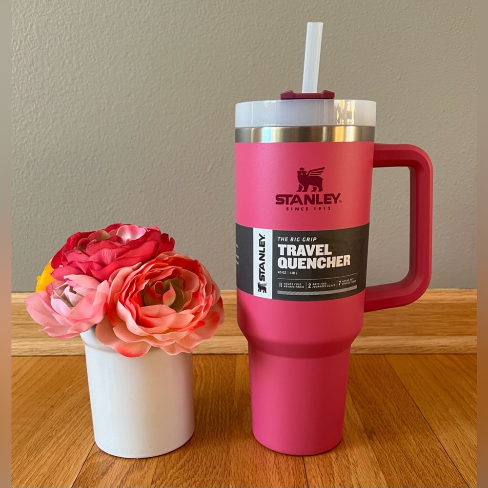 Stanley Adventure Quencher Travel Tumbler 40 oz - Azalea
